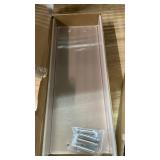 Youeon 2 Pcs Clear Acrylic Magazine Holder Wall Mount, 17 Inch Hanging Magazine Rack with Hardware, Floating Bookshelf Brochure Display Organizer for Home, Office, Reception Area Youeon 2 Pcs Clear Acrylic Magazine Holder Wall Mount, 17 Inch Hanging Magazine Rack with Hardware, Floating Bookshelf Brochure Display Organizer for Home, Office, Reception Area