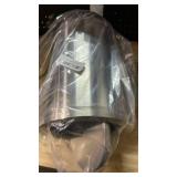 LEASYLIFE Brushed Nickel Bathroom Trash Can,Stainless Steel Garbage Can with Fild Lid,Small Trash Can for Bedroom,Hotel,Office,Laundry(Sliver) LEASYLIFE Brushed Nickel Bathroom Trash Can,Stainless Steel Garbage Can with Fild Lid,Small Trash Can for Bedroom,Hotel,Office,Laundry(Sliver)