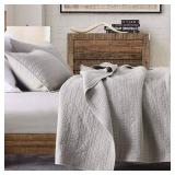 HORIMOTE HOME Quilt Set Twin Size Beige, Classic Geometric Spots Stitched Pattern, Stone-Washed Microfiber Chic Rustic Look, Ultra Soft Lightweight Quilted Bedspread for All Season, 2 Pieces HORIMOTE HOME Quilt Set Twin Size Beige, Classic Geometric Spots Stitched Pattern, Stone-Washed Microfiber Chic Rustic Look, Ultra Soft Lightweight Quilted Bedspread for All Season, 2 Pieces