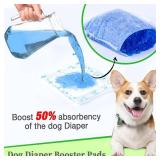 Dog Diaper Liners Booster Pads, 100ct Disposable Dog Diapers Inserts Male Female for Washable Doggie Belly Bands Wraps Covers Period Panties(Large) Dog Diaper Liners Booster Pads, 100ct Disposable Dog Diapers Inserts Male Female for Washable Doggie Belly Bands Wraps Covers Period Panties(Large)