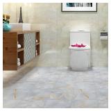 FunStick 30 Pack Peel and Stick Floor Tile Waterproof 12 x 12 Inch Grey Gold Marble Vinyl Flooring Peel and Stick for Bathroom Floor Tile Stickers Kitchen Laundry Room Bedroom Garage Laminate Flooring FunStick 30 Pack Peel and Stick Floor Tile Waterproof 12 x 12 Inch Grey Gold Marble Vinyl Flooring Peel and Stick for Bathroom Floor Tile Stickers Kitchen Laundry Room Bedroom Garage Laminate Flooring