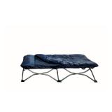 Regalo My Cot Deluxe Portable Toddler Bed Includes Sleeping Bag - Navy Regalo My Cot Deluxe Portable Toddler Bed Includes Sleeping Bag - Navy