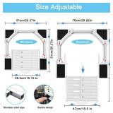Kiss Core Washer Dryer Stacking Kit, Universal Washer Dryer Stacking Kit with Pull-Out Sliding Plate, Adjustable 29\'-21\' Stacking Kit for Washer and Dryer with Ratchet Strap Kiss Core Washer Dryer Stacking Kit, Universal Washer Dryer Stacking Kit with Pull-Out Sliding Plate, Adjustable 29\'-21\' Stacking Kit for Washer and Dryer with Ratchet Strap