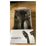 Moen Engage Magnetix Matte Black 3.5-Inch Six-Function Detachable Handheld Showerhead with Magnetic Docking System, 26100BL Moen Engage Magnetix Matte Black 3.5-Inch Six-Function Detachable Handheld Showerhead with Magnetic Docking System, 26100BL