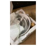 Elevated Slow Feeder Dog Bowl - Ceramic Maze Food Dish with Bamboo Stand - Raised Feeding Bowl for Fast Eaters - Ideal for Small and Medium Dogs - White - 6.7 inch Elevated Slow Feeder Dog Bowl - Ceramic Maze Food Dish with Bamboo Stand - Raised Feeding Bowl for Fast Eaters - Ideal for Small and Medium Dogs - White - 6.7 inch