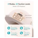 Paruu Hands Free Breast Pump P16, Wearable Breast Pump Electirc Portable with 4 Modes & 12 Levels, Max 309mmHg Strong Suction 19/21/24mm Flange Inserts Wearable Breastfeeding Pump, 2 Packï¼Nude Paruu Hands Free Breast Pump P16, Wearable Breast Pump Electirc Portable with 4 Modes & 12 Levels, Max 309mmHg Strong Suction 19/21/24mm Flange Inserts Wearable Breastfeeding Pump, 2 Packï¼Nude