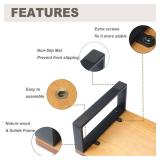 Solid Wooden Step Stool for Adults Seniors Non-Slip, Heavy Duty Bed Steps for High Beds with 500 LBS Capacity, Portable Bedside Step Stool Easy Assembly Solid Wooden Step Stool for Adults Seniors Non-Slip, Heavy Duty Bed Steps for High Beds with 500 LBS Capacity, Portable Bedside Step Stool Easy Assembly