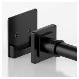 UIOSANRT Black Shower Curtain Rod 31-92 inches, Stainless Steel Shower Rod & Tension Rod, Adjustable Tension Shower Curtain Rod for Bathroom, Windows, Closet UIOSANRT Black Shower Curtain Rod 31-92 inches, Stainless Steel Shower Rod & Tension Rod, Adjustable Tension Shower Curtain Rod for Bathroom, Windows, Closet