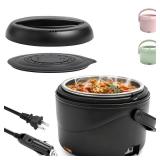 Aotto Electric Lunch Box, 40 oz Portable Food Warmer Heater, Lunch Warmer Portable for Work/Office/Car/Travel 12V/24V/110V 3-in-1, Warming Soup & Meal, Spill-Free, Men & Women's Gifts, Black Aotto Electric Lunch Box, 40 oz Portable Food Warmer Heater, Lunch Warmer Portable for Work/Office/Car/Travel 12V/24V/110V 3-in-1, Warming Soup & Meal, Spill-Free, Men & Women's Gifts, Black
