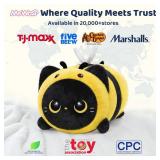 Mewaii Cute Black Cat Bee Plush Pillow, Kawaii Plushies Bee Stuffed Animal Toy, Kitten Plushies with Honeybee Outfit Costume, Soft Squishy Birthday Gifts for Kids & Girls (16 Inch) Mewaii Cute Black Cat Bee Plush Pillow, Kawaii Plushies Bee Stuffed Animal Toy, Kitten Plushies with Honeybee Outfit Costume, Soft Squishy Birthday Gifts for Kids & Girls (16 Inch)