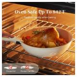 Redchef Ceramic Pots and Pans Set Non Stick, Nonstick Kitchen Cookware Sets, Non Toxic Pots and Pans Set Non Stick, PFAS PFOA & PTFE Free, Detachable Handle Pots and Pans 5 Piece, RV Cookware Redchef Ceramic Pots and Pans Set Non Stick, Nonstick Kitchen Cookware Sets, Non Toxic Pots and Pans Set Non Stick, PFAS PFOA & PTFE Free, Detachable Handle Pots and Pans 5 Piece, RV Cookware