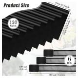 Sabary 120 Sheets Flower Wrapping Paper Bouquet Pure Color Waterproof Floral Packaging Paper with 196 Inch Ribbon Florist Bouquet Supplies for Wedding Birthday DIY, 22.8 x 22.8 Inch(Black) Sabary 120 Sheets Flower Wrapping Paper Bouquet Pure Color Waterproof Floral Packaging Paper with 196 Inch Ribbon Florist Bouquet Supplies for Wedding Birthday DIY, 22.8 x 22.8 Inch(Black)