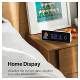 ULANZI TC001 Smart Pixel Clock, Gaming Setup Digital Alarm Clock with Weather - Awtrix Simulator - WiFi Connect, Social Media Counter, Retro Pixel Art Clock for Gaming Room,Bedside, Office Decor ULANZI TC001 Smart Pixel Clock, Gaming Setup Digital Alarm Clock with Weather - Awtrix Simulator - WiFi Connect, Social Media Counter, Retro Pixel Art Clock for Gaming Room,Bedside, Office Decor