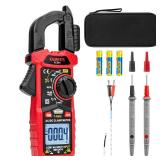 KAIWEETS Digital Clamp Meter Multimeter with D-Shaped Jaw for AC/DC Current & Voltage, Auto-ranging 4000 Counts Voltage Tester with Flashlight Backlight, Measuring Temperature Continuity Diode NCV KAIWEETS Digital Clamp Meter Multimeter with D-Shaped Jaw for AC/DC Current & Voltage, Auto-ranging 4000 Counts Voltage Tester with Flashlight Backlight, Measuring Temperature Continuity Diode NCV