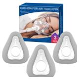 3 Packs Replacement Mask Cushion (L) for AirTouch F20, Optimized Comfort & Secure Seal with Advanced CPAP Memory Foam Technology (New Version), F20 Full Face Masks Supplies by Everness (L) 3 Packs Replacement Mask Cushion (L) for AirTouch F20, Optimized Comfort & Secure Seal with Advanced CPAP Memory Foam Technology (New Version), F20 Full Face Masks Supplies by Everness (L)