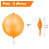 rubfac 25Pcs Punch Balloons, Party Favors for Kids, Thickened Heavy Duty Neon Punching Bouncy Balloon for Birthday Goodie Bag Stuffers Exciting Outdoor Play Supply rubfac 25Pcs Punch Balloons, Party Favors for Kids, Thickened Heavy Duty Neon Punching Bouncy Balloon for Birthday Goodie Bag Stuffers Exciting Outdoor Play Supply