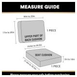 PrinceDeco Multi-Pieces Chair Covers Velvet Couch Cushion Covers Sofa Covers Washable Seat Cushion Covers Seats and Back Cushions Covers Pet Friendly Chair Covers for Living Room, Taupe PrinceDeco Multi-Pieces Chair Covers Velvet Couch Cushion Covers Sofa Covers Washable Seat Cushion Covers Seats and Back Cushions Covers Pet Friendly Chair Covers for Living Room, Taupe