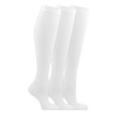 Dr. Scholl's Women Travel Compression Knee High - 3 Pair Packs Energizing Comfort And Fatigue Relief Socks, White, 4-10 US Dr. Scholl's Women Travel Compression Knee High - 3 Pair Packs Energizing Comfort And Fatigue Relief Socks, White, 4-10 US
