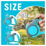 LIEVUIKEN Retractable Dog Leash Automatic Telescopic Tractor Dog Tape, Pet Tape 10/16 FT Durable and Convenient, with Non-Slip Handle, Suitable for Small and Medium-Sized Dogs LIEVUIKEN Retractable Dog Leash Automatic Telescopic Tractor Dog Tape, Pet Tape 10/16 FT Durable and Convenient, with Non-Slip Handle, Suitable for Small and Medium-Sized Dogs