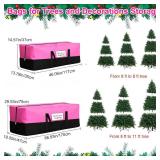 Christmas Tree Storage Bag, Fits Up 10 Ft Tall Artificial Trees, Heavy-Duty 600D Oxford Tree Bag with Reinforced Handles Zipper Clear Pocket, Storage Bags for Moving Items, Clothing, Outdoor, Bedding Christmas Tree Storage Bag, Fits Up 10 Ft Tall Artificial Trees, Heavy-Duty 600D Oxford Tree Bag with Reinforced Handles Zipper Clear Pocket, Storage Bags for Moving Items, Clothing, Outdoor, Bedding