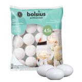 Bolsius White Floating Candles 20 Count - 1.75 Inch, 5 Hour Long Lasting Candle Set Romantic Decoration for Special Night, Pool, Party, Wedding, Cylinder Vases for Centerpiece Bolsius White Floating Candles 20 Count - 1.75 Inch, 5 Hour Long Lasting Candle Set Romantic Decoration for Special Night, Pool, Party, Wedding, Cylinder Vases for Centerpiece