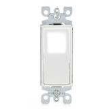 Leviton 15 Amp Decora LED Illuminated Light Wall Switch Single-Pole, L5611-2W, White Leviton 15 Amp Decora LED Illuminated Light Wall Switch Single-Pole, L5611-2W, White