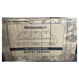 Elite Gourmet 7.5QT Stainless Steel Buffet Server Elite Gourmet 7.5QT Stainless Steel Buffet Server