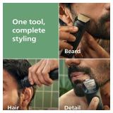 Philips Norelco All-in-One 3000 Series 13 in 1 Trimmer for Men, Beard Trimmer & Head Hair Clipper, Full Metal Self-Sharpening Blades & 8 Length Settings, MG3939/50 Philips Norelco All-in-One 3000 Series 13 in 1 Trimmer for Men, Beard Trimmer & Head Hair Clipper, Full Metal Self-Sharpening Blades & 8 Length Settings, MG3939/50