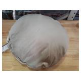Madison Home Round Beige Cushion Madison Home Round Beige Cushion