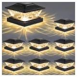 Solar Post Cap Lights 8 pk Solar Post Cap Lights 8 pk
