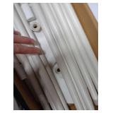 Kusamue Plastic Square Arch Stand - Detachable Lightweight Balloon Arch Kit with Water Bag Base for Stability, Variable shape for Wedding Arch, Birthday, Baby Shower, Outdoor/Indoor Party Decorations