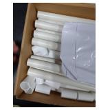 Kusamue Plastic Square Arch Stand - Detachable Lightweight Balloon Arch Kit with Water Bag Base for Stability, Variable shape for Wedding Arch, Birthday, Baby Shower, Outdoor/Indoor Party Decorations