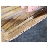 Xeapoms 7.2ft Round Backdrop Stand, Stable Balloon Arch Stand, Metal Wedding Arch Backdrop Stand Circle Backdrop Stand Frame for Wedding, Birthday Party, Baby Shower Decoration (Gold)