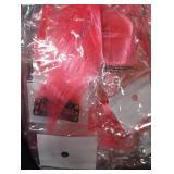 YaFex 12 Pcs Clip in Hair Extensions, 22 Inch Colored Hair Extensions Party Highlights Long Straight Synthetic Hairpieces for Women Kids Girls (Hot Pink)