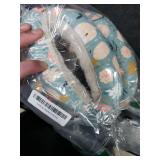 Reshiho Bird Nest House Winter Warm Bird Bed Hanging Hammock Snuggle Hut for Parakeets Budgies Cockatiels Conures Quaker Parrot (Small, Blue)