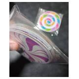 Capoda 8 Pieces Candy Party Decorations Candyland Paper Garlands Candy Paper Cutouts Lollipop Garland Banner Sweet Hanging Decor for Birthday Theme Party Supplies