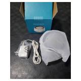 FITNIV White Noise Sound Machine, Adjustable Baby Night Light for Sleeping,14 High Fidelity Sleep Machine Soundtracks,Timer and Memory Feature (White with Power Adapter)