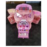 PERRYHOME Kids Makeup Set for Girls, 63 Pcs Washable Non-Toxic Real Cosmetic Toddler Makeup Kit, Unicorn Princess Play Makeup Toys Birthday Gifts, Dress up Time Girl Toys for 3 4 5 6 7 8 9 10 11 12