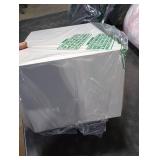 Bamboo Desk Organizer with Drawers Wooden Desktop Storage Organization Box for Bills Office Supplies Kitchen Utensils Organizing Tool for Home Classroom Vanity, No Assembly Required (2 Drawers, White)