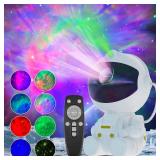 Astronaut Galaxy Projector - Star Projector Galaxy Light for Bedroom, LED Night Light for Kids Room with Timer and Remote, Room Decor Aesthetic, Gifts for Christmas, Birthdays, Valentine's Day