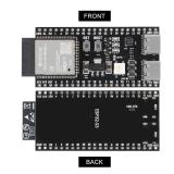 AITRIP 3PCS ESP32-S3-DevKitC-1-N16R8 ESP32-S3 Development Board Wi-Fi + BLE MCU Module Integrates Complete Wi-Fi and BLE Functions for Arduino