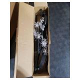 Upgrade Snowflake Solar Christmas Lights Outdoor - 2PACK 40LED Snowflake Pathway Lights for Outdoor Christmas Decorations,Waterproof Solar Garden Lights for Yard Xmas Party Decor(Cool White)