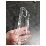 FanTEK Compatible with iPhone 13 Case with 2pcs Screen Protectors and 1pcs Camera Lens Protector, Clear Crystal Phone Case Compatible with iPhone 13 6.1 Inch