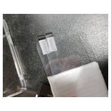 FanTEK Compatible with iPhone 13 Case with 2pcs Screen Protectors and 1pcs Camera Lens Protector, Clear Crystal Phone Case Compatible with iPhone 13 6.1 Inch