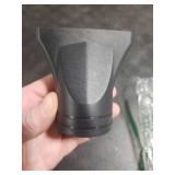 UAIAGM 1PCS Hair Dryer Attachment Universal Black Plastic Blower Nozzle Replacement Styling Tool for Home Use or Professional Salon Hairdressing Blow Outer Diameter 4.2cm to 4.6cm