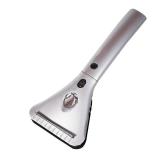 Zento Deals Heated Car Window Snow/Ice Scraper with Light - Extendable 12V LED Light with 15.8 feet Long Cord (2) (Silver - (1pc))