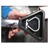 Zento Deals Heated Car Window Snow/Ice Scraper with Light - Extendable 12V LED Light with 15.8 feet Long Cord (2) (Silver - (1pc))