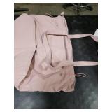 ESVAN Tote Bag with Yoga Mat Carrier Pocket for Women Shoulder Bags Drawstring for Office Workout Travel Carryall Pilates Gym and Beach