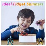 Valentines Day Gifts Transformable Fidget Spinners Toys 4 Pcs for Kids and Adults Stress Relief Sensory Toys for Boys and Girls Age 8-13 Fingertip Gyros Easter Basket Stuffers for Teens