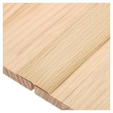 uxcell T-Molding Transition Strips, 3.28 ft x 1.97 (L x W) PVC Floor Flat Divider Strip Self Adhesive Vinyl Flooring Edging Trim for Joining Floor Gaps Doorways, Maple Wood Grain